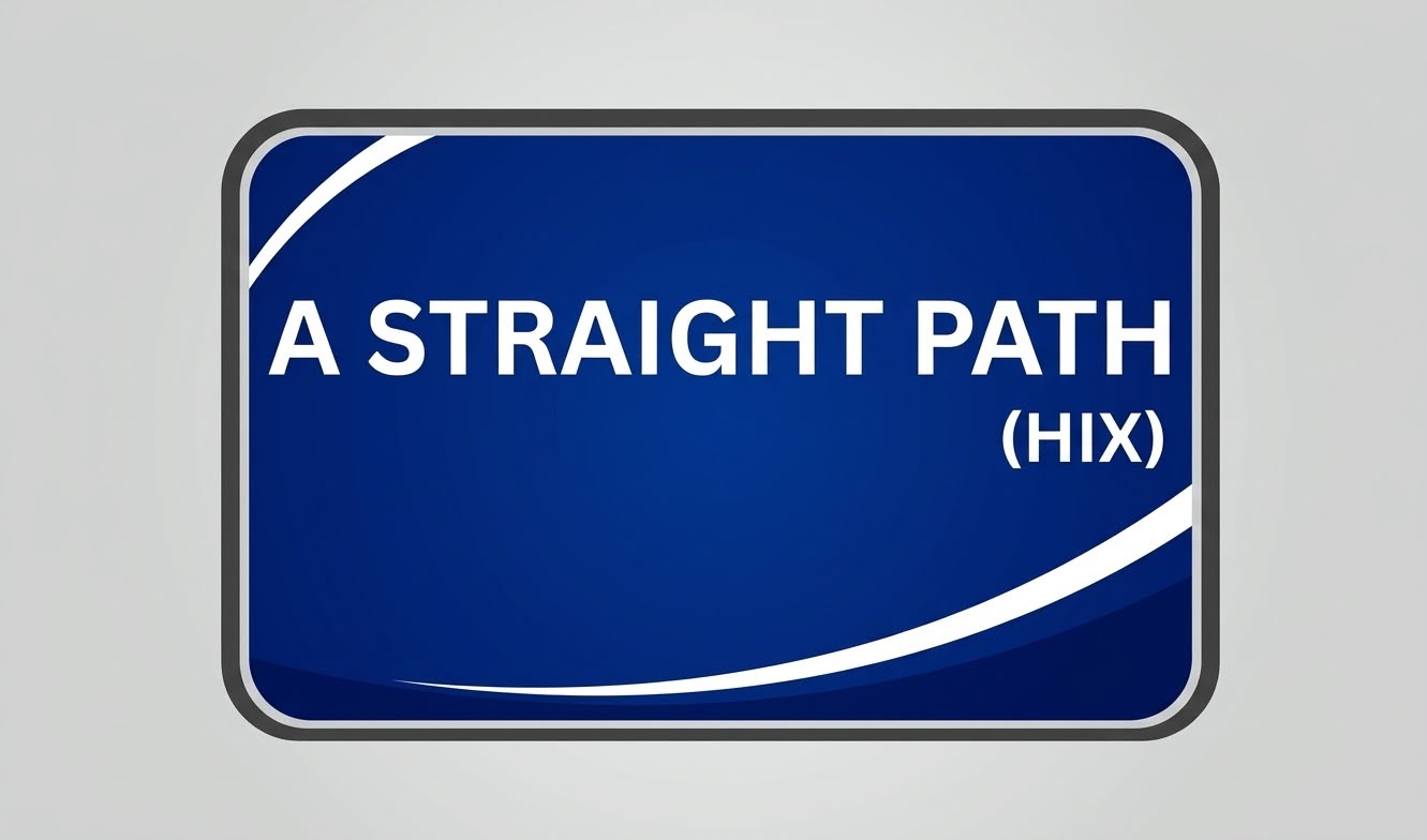 The musallah door sign: A Straight Path (HIX)